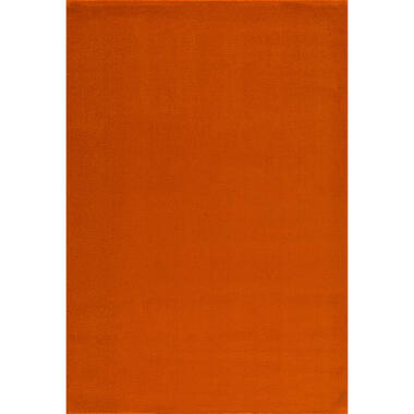 Uni Effen Laagpolig Vloerkleed Modern Oranje - 120x170 CM product