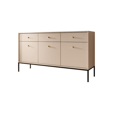 Meubella Dressoir Moreno - Beige - 154 cm product