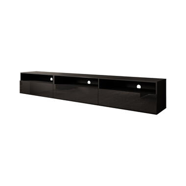 Meubella TV-Meubel Antrix - Zwart - 270 cm product