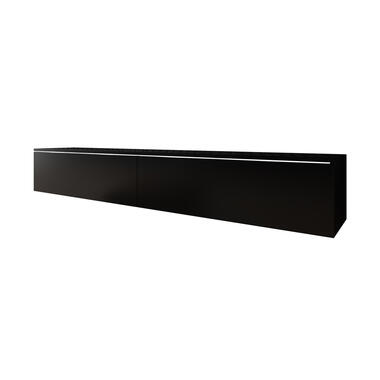 Meubella TV-Meubel Dixon - Mat Zwart - 180 cm product