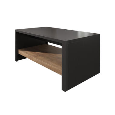 Meubella Salontafel Monaco - Eiken - Grijs - 120 cm product