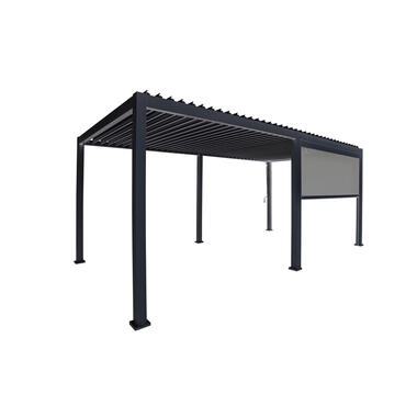 Mirador pull down zijscherm 3M windscherm antraciet product