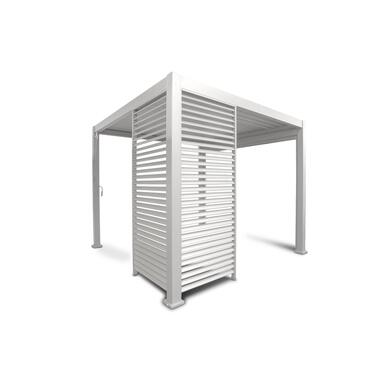 Mirador Louvre shutter paneel (voor 3M kant) wit 1 stuk product