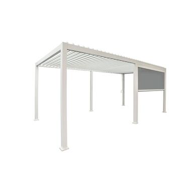 Mirador pull down zijscherm 3M windscherm wit product