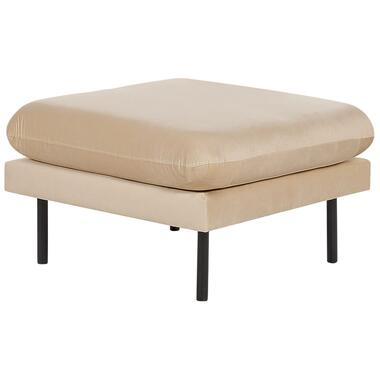 VINTERBRO - Ottomaan - Beige - Fluweel product