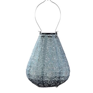 LUMIZ Solar Lampion Fiore Tulip - 20 cm - Grijs Blauw product