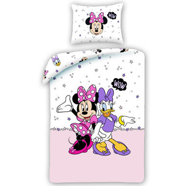 Disney Minnie Mouse Dekbedovertrek, Wow - Eenpersoons - 140 x 200 cm - Katoen product