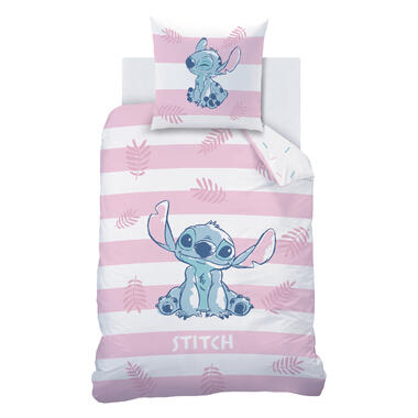 Disney Lilo & Stitch Dekbedovertrek Stripes - 140 x 200 cm - Katoen product