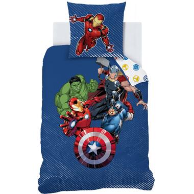 Marvel Avengers Dekbedovertrek Team - Eenpersoons - 140 x 200 cm - Katoen product