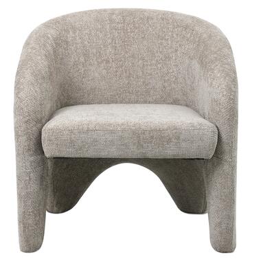 Fauteuil Stof Beige - Incl. Armleuning - 74x73x75cm - Jackie product