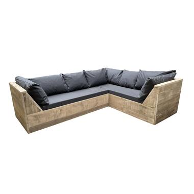 Wood4you - Loungeset - 6 steigerhout - incl Plofkussens - 220cm - 200cm product