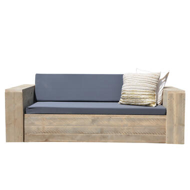 Wood4you - Loungebank Washington - Industrial wood - incl kussens 200 cm product