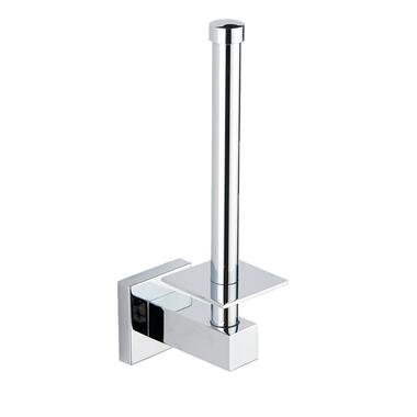 VDN Stainless Reserverolhouder - Chroom - Reserverolhouder hangend product