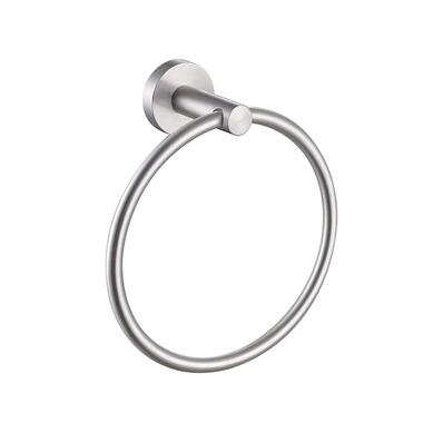 VDN Stainless Handdoekring - Zilver - Handdoekhouder - RVS - Hangend product