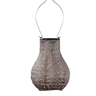 LUMIZ Solar Lampion Lace Bulb - 16 cm - Taupe product