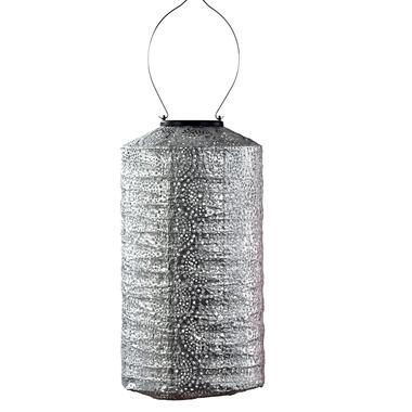 LUMIZ Solar Lampion Occult Cylinder - 18 cm - Zilver product