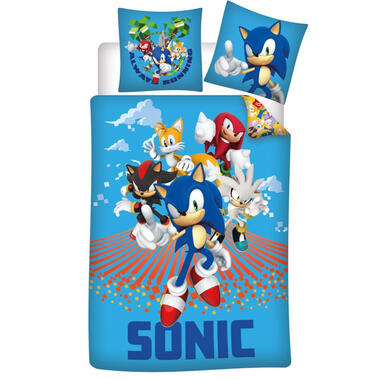 Sonic Dekbedovertrek Always Running - Eenpersoons - 140 x 200 cm - Polyester product