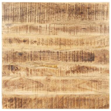 vidaXL Tafelblad 15-16 mm 80x80 cm massief mangohout product