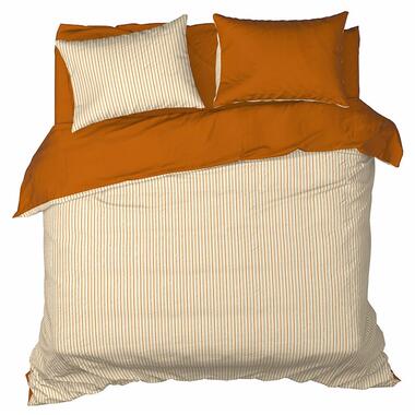 De Witte Lietaer Dekbedovertrek Cleo Copper - 240 x 220 cm - Katoen Flanel product