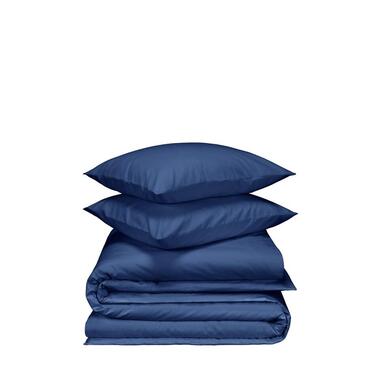 De Witte Lietaer Dekbedovertrek Laura Blue Indigo - 200 x 200/220 cm - Flanel product