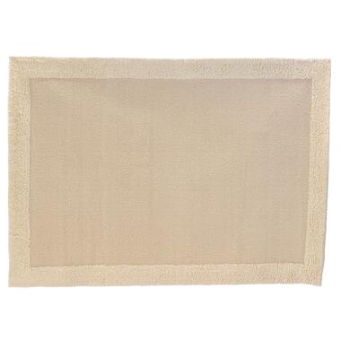 Vloerkleed Rechthoek - Taupe Wol - 160x230x2cm - Norah product