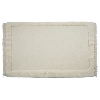 Vloerkleed Rechthoek - Beige Wol - 160x230x2cm - Norah product