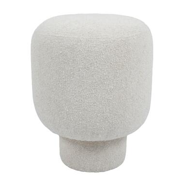 Poef Rond - Beige Bouclé - 45x45x45cm - Avia product