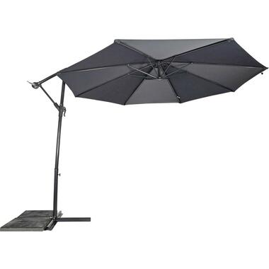 Les - Gemini zweefparasol grijs 3 m product