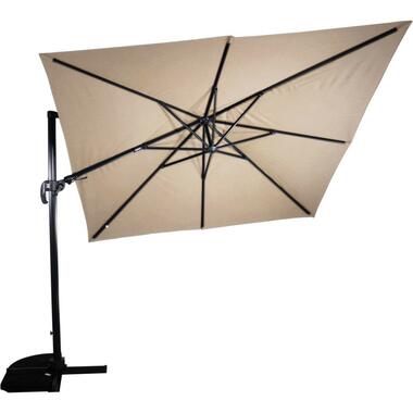 Les - VirgoFlex zweefparasol ecru 3x3 m product