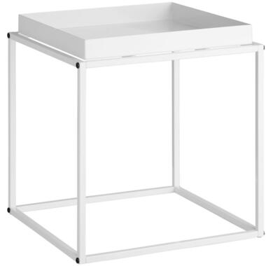 tectake Bijzettafel Cambridge 40x40x44cm, Wit product