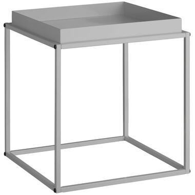 tectake Bijzettafel Cambridge 40x40x44cm, Grijs product