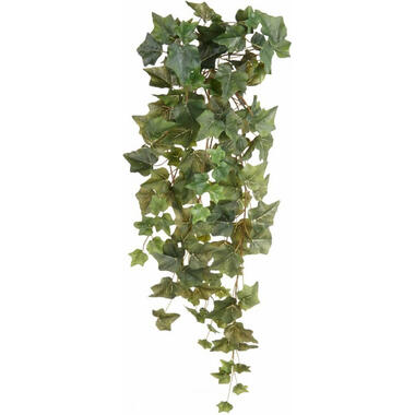 Emerald kunstplant/hangplant - Klimop/hedera - groen - 70 cm lang product