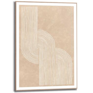 Schilderij Sandy Knot - 70x50cm - Beige product