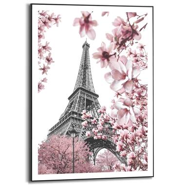 Schilderij Spring in Paris - 70x50cm - Zwart-Wit product