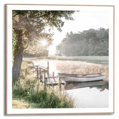 Schilderij Rise and Shine - 50x50cm - Groen product