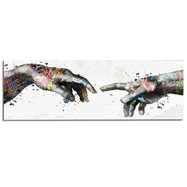 Schilderij Creation Art - 52x156cm - Bont product