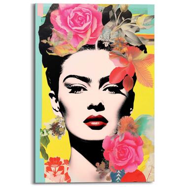 Schilderij Frida Pop - 90x60cm - Bont product