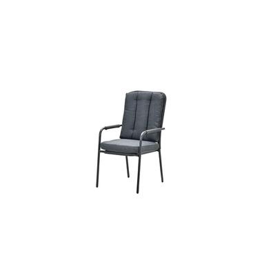 Garden Impressions Venice dining fauteuil -carbon black-rope dark grey product