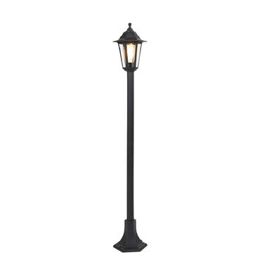 Qazqa staande buitenlampen new haven zwart e27 product