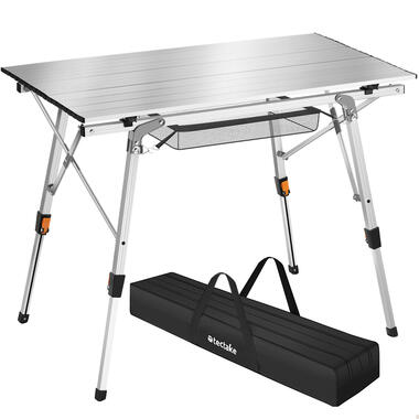 tectake®- Aluminium campingtafel - opvouwbaar - in hoogte verstelbaar - 404982 product