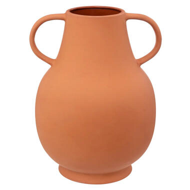 Atmosphera Bloemenvaas Lisboa - steenrood - terracotta - D23 x H33 cm product