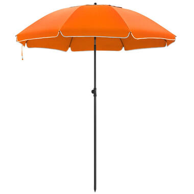 ACAZA Parasol 180 cm diameter, knikbaar, kantelbaar, met draagtas, oranje product