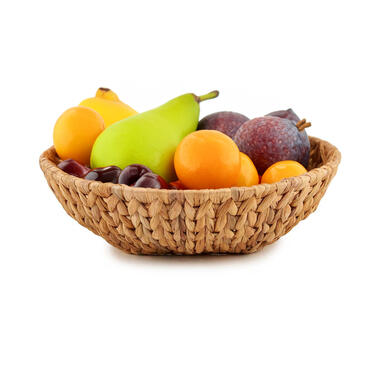 Kinvara Fruitschaal/fruitmand Rattan - riet - D34 x H9 cm product