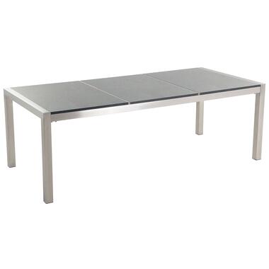 GROSSETO - Tuintafel - Grijs - 220 x 100 cm - Graniet product