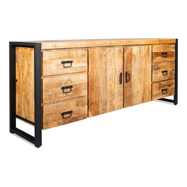 Nobe interiors Britt dressoir industrieel 200x45x80cm product