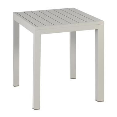 Exotan Venice Tuintafel - Aluminium - Crème Wit - 76x70x70 product