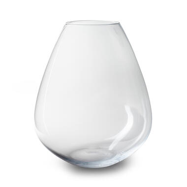 Jodeco Bloemenvaas Gabriel - helder transparant - glas - D34 x H40 cm product