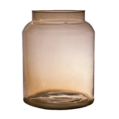 Hakbijl Glass Bloemenvaas Shape - amber - eco glas - D19 x H25 cm product