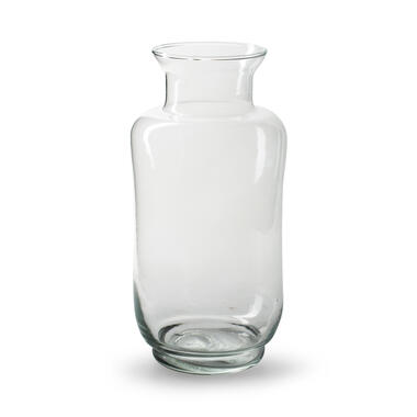 Jodeco Bloemenvaas Ella - helder transparant - glas - D13 x H26 cm product