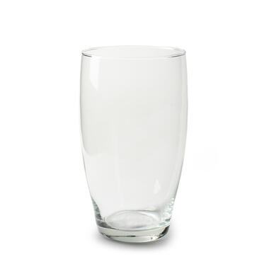 Jodeco Bloemenvaas Pasa - helder transparant - glas - D14 x H25 cm product